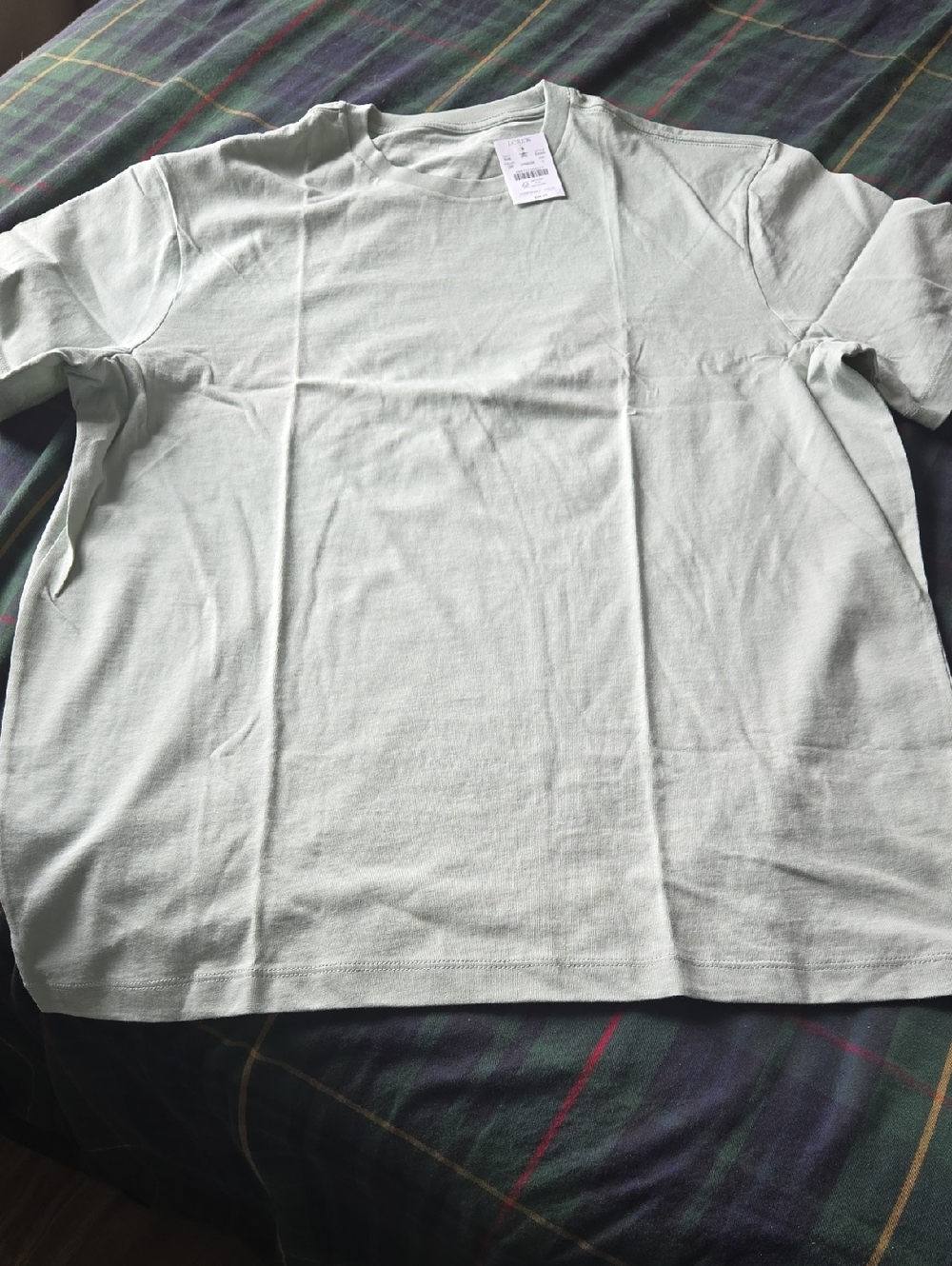 J. Crew Short Sleeve Crewneck Tee - Pale Mint